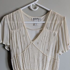 Vintage looking beaded dress